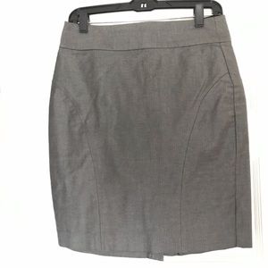 Grey pencil skirt